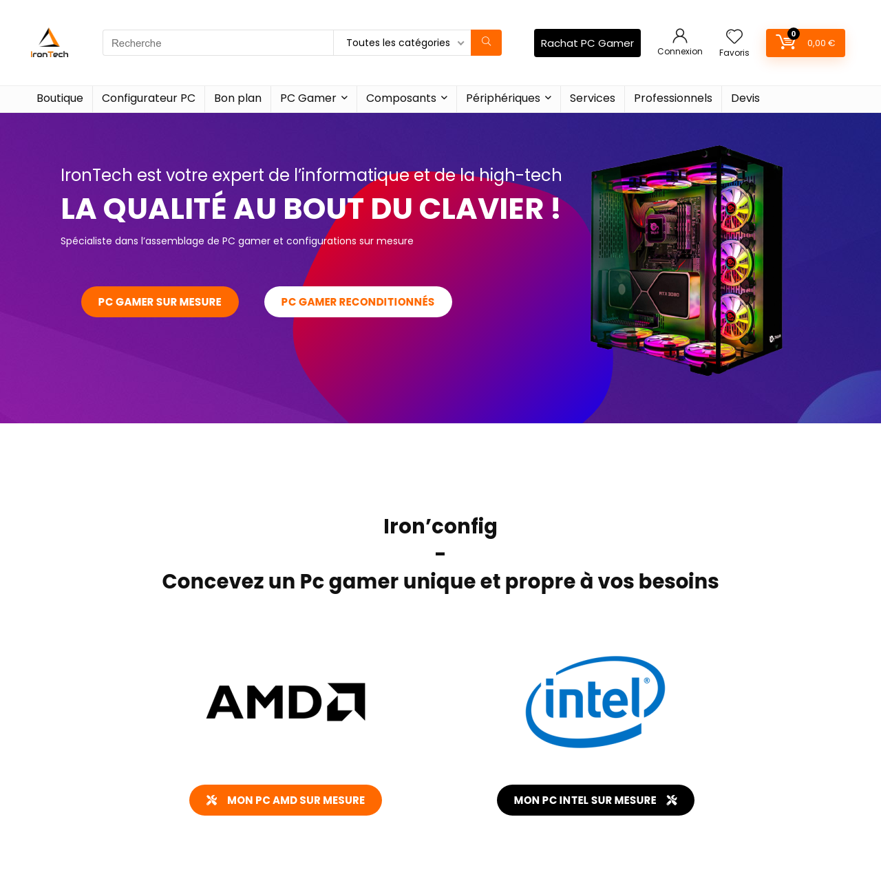 Page d'accueil LuxuryProtect